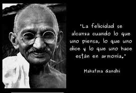 Gandhi- Felicidad