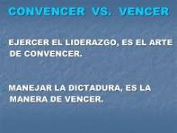 Vèncer o convèncer ...